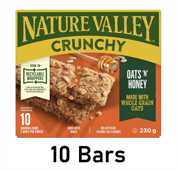 Nature Valley Crunchy Oats and Honey 230g/8.1oz Box