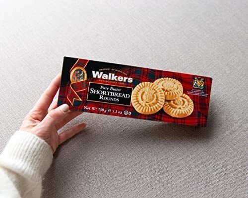 Walkers Pure Butter Shortbread Rounds Cookies, 150 Gram