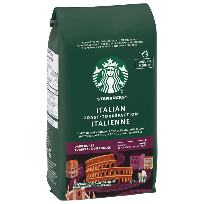 Italian Roast, Dark Roast Ground Coffee, 340g/12oz