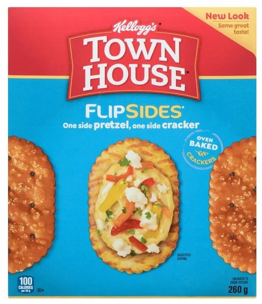 Kellogg's Town House Flipsides Original Cracker, 260g