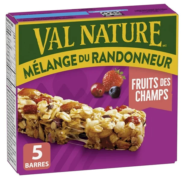 Nature Valley Trail Mix Mixed Berry Chewy Granola Bars, 5 bars x 35g, 175g