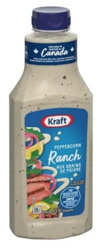 Kraft Peppercorn Ranch Salad Dressing, 425ml