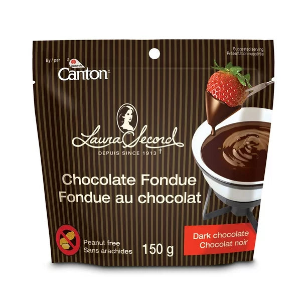 Laura Secord Canton Chocolate Fondue Dark Chocolate 150g