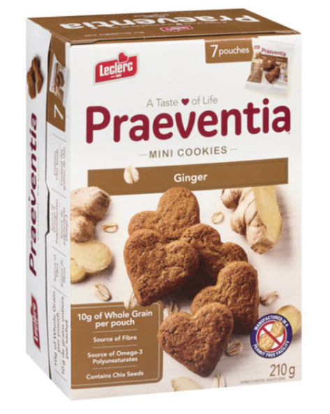 Leclerc Praeventia Wellmune Cookies Ginger 210g