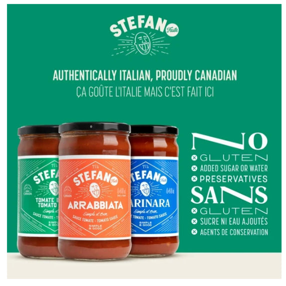 Stefano Faita Arrabbiata Tomato Pasta Sauce, 648ml