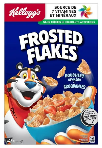 Kellogg's Canadian Frosted Flakes Cereal, 425g