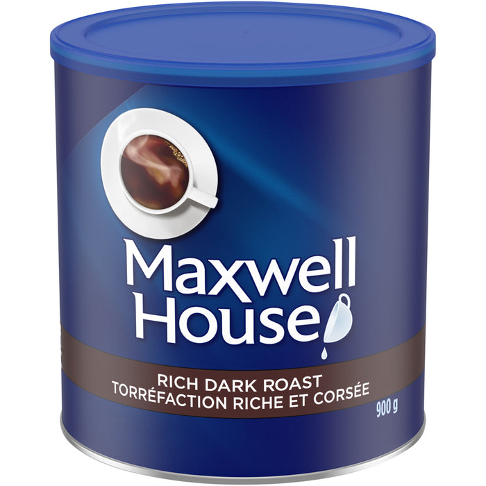 Maxwell House Rich Dark Roast Ground Coffee 925g/32.6oz