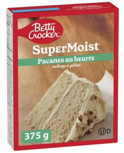 Betty Crocker Super Moist Butter Pecan Cake Mix, 375g