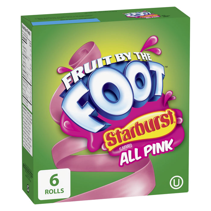 Betty Crocker, Gluten Free, Fruit by The Foot, Starburst All Pink, 6 Count, 128g