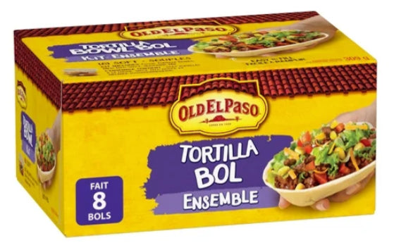 Old El Paso Tortilla Bowl Kit, 309g