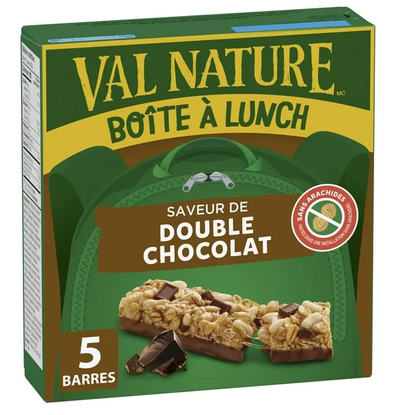 Nature Valley Lunchbox Granola Bars, Double Chocolate, 5 Bars x 26g, 130g