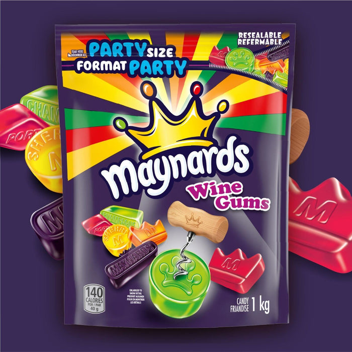 Maynards Wine Gums 1kg Jumbo Bag