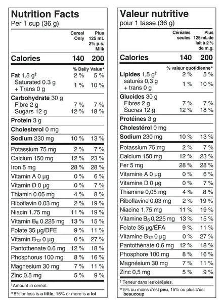 Lucky Charms Canadian Breakfast Cereal, Jumbo Size, 825g
