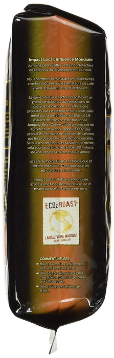 Jumping Bean East Coast Roast Organic Medium Roast Whole Bean Coffee 1LB