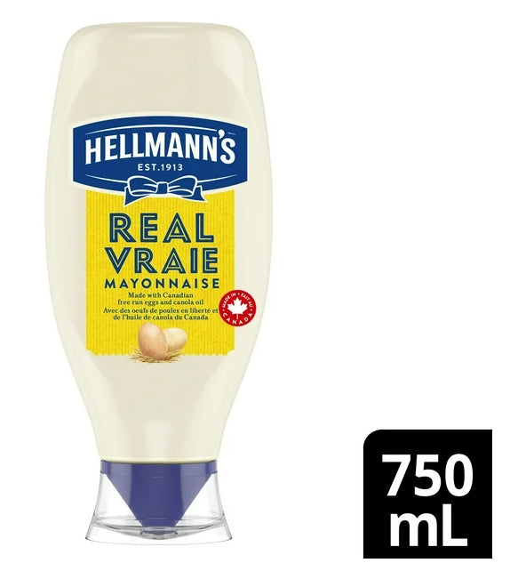 Hellmann's Real Mayonnaise, 750 mL