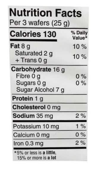 Voortman Wafer No Sugar Added Strawberry 250 g