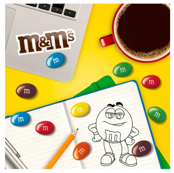 M&M'S, Peanut Milk Chocolate Candies, Sharing Bag, 165g