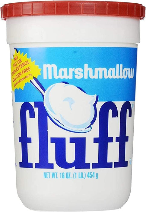 Marshmallow Fluff Original, 454g/1lb Each 3 Jars