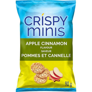 Crispy Minis Apple Cinnamon Flavour Brown Rice Cakes, 90g