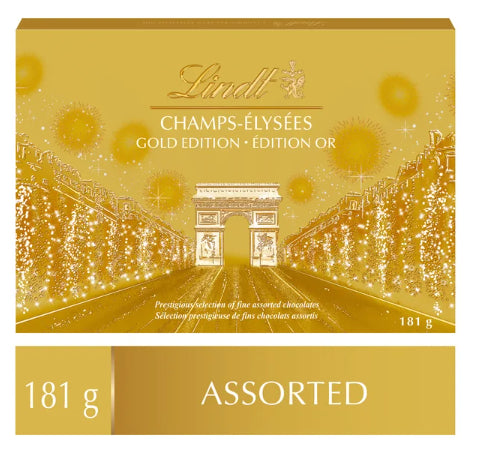 Lindt Champs-Elysees Assorted Chocolate Box, 181g