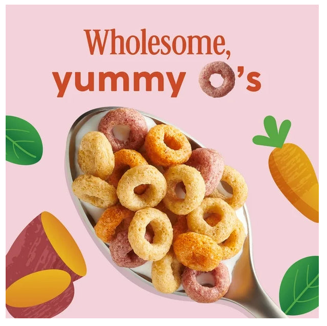 Cheerios Veggie Blends Apple Strawberry, Whole Grains, 300g