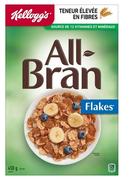 Kellogg's All-Bran Flakes Cereal, 450g
