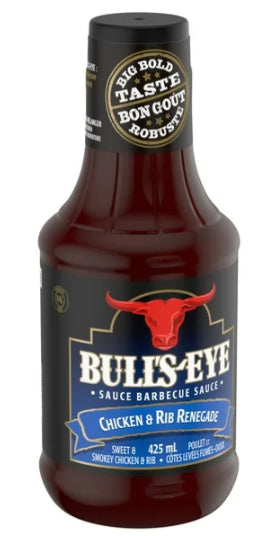 Bull's-Eye Chicken & Rib Renegade BBQ Sauce, 425mL