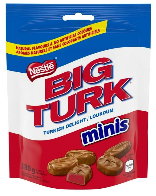 Nestle Big Turk Turkish Delight Chocolate Minis, 180g