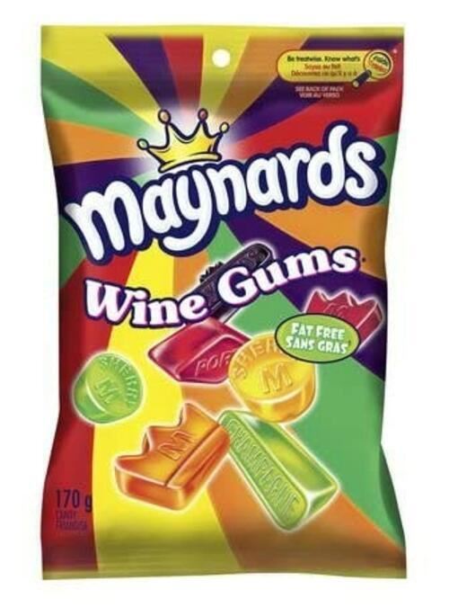 Maynards Wine gums 4 packs 170g {Canadian Product}