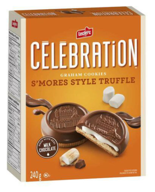 Leclerc Celebration Graham Cookies S'mores Style Truffle 240g