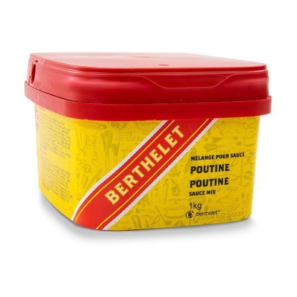 Berthelet Poutine Mix Sauce, 1kg/2.2lbs, (Imported from Canada)