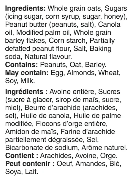 Nature Valley Peanut Butter Biscuits, 5 Biscuits x 38g, 190g