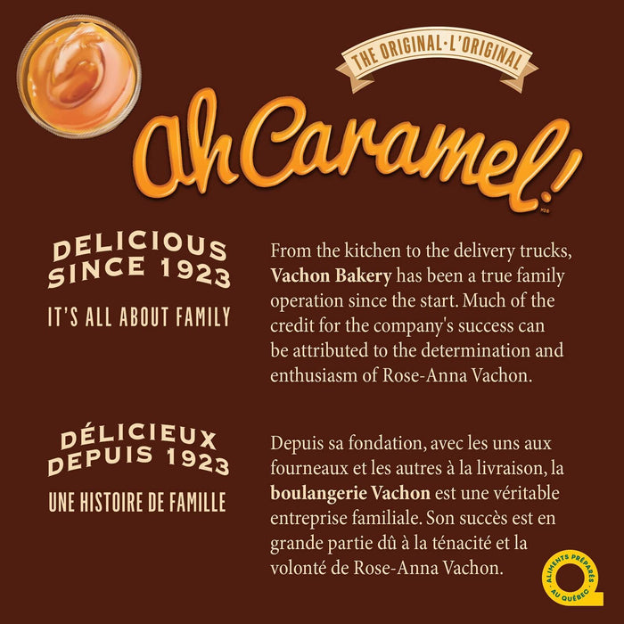 Vachon Ah Caramel! Snack Cakes (12 Cakes) 12oz BOX