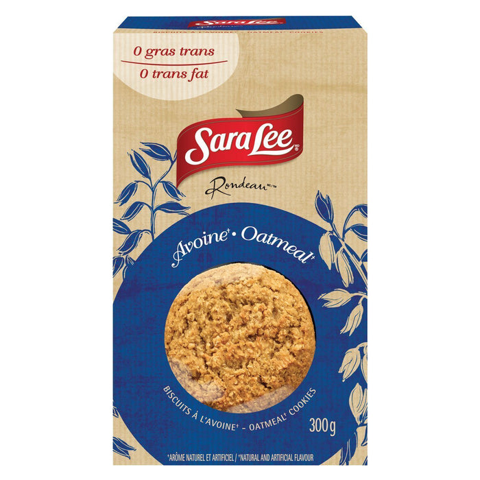 Sara Lee Oatmeal Individually Wrapped Cookies 300g Each 4 Boxes