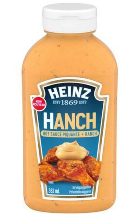 Heinz Hanch Sauce (Hot Sauce + Ranch) 362ML Bottle