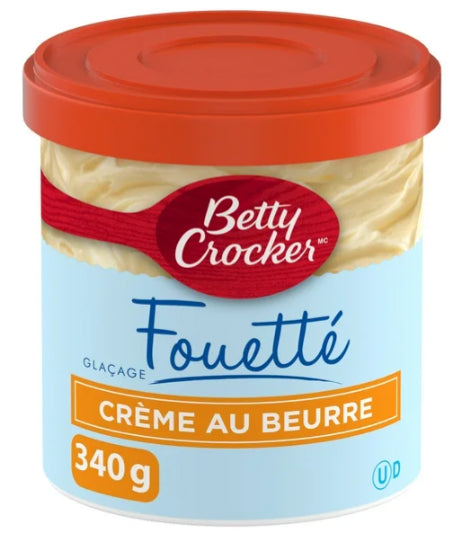 Betty Crocker Gluten Free Whipped Frosting Buttercream, 340g