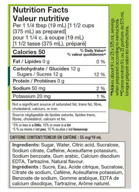 SodaStream Mountain Dew Drink Mix, 440ml/14.9oz