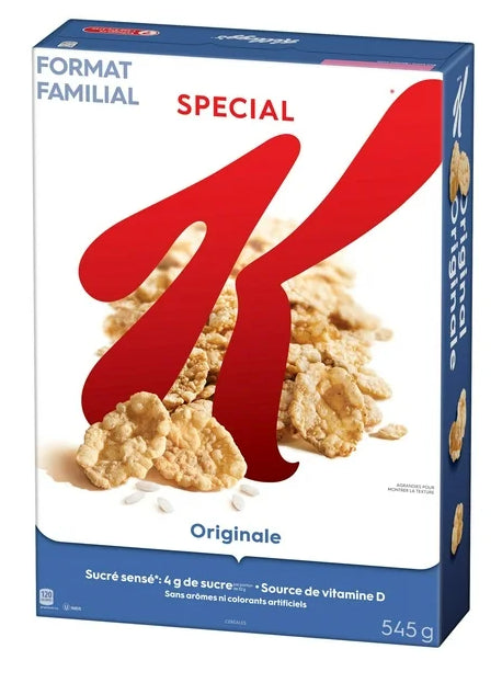 Kellogg's Special K Original Cereal, Family Pack, 545g