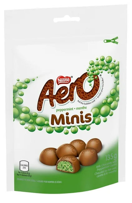 Nestle Aero Peppermint Milk Chocolate Minis, 135g