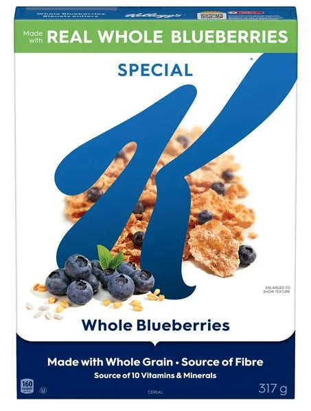 Kellogg's Special K Blueberry Cereal, 317g