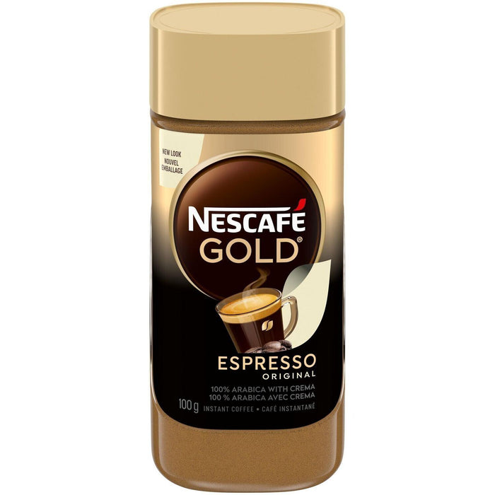 Nescafe Gold Espresso Instant Coffee 100g Each 6 Jars From Canada