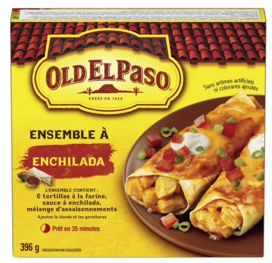 Old El Paso Dinner Kit Enchilada, 396g