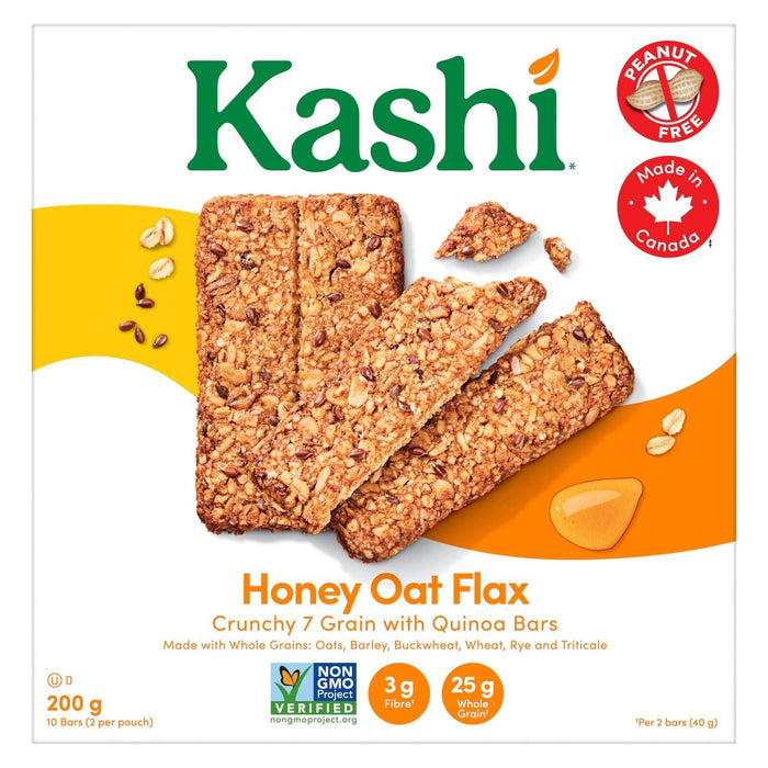 Kashi 7 Grain Honey Oat Flax with Quinoa Granola Bars 200g/7.1oz