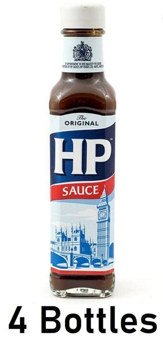 HP Original Steak Sauce and Base for Meat 400ml Each 4 Bottles