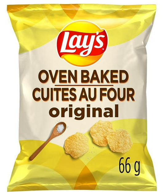 Lay's Oven Baked Original Potato Chips, 66g