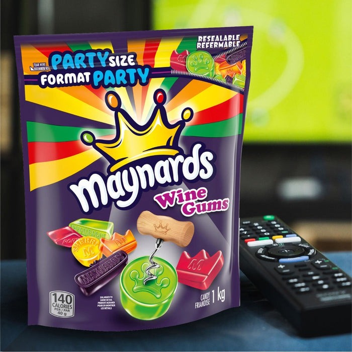 Maynards Wine Gums 1kg Jumbo Bag