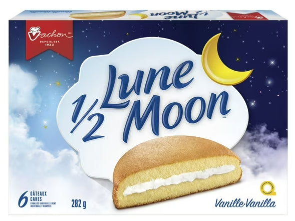 Vachon 1/2 Lune Moon Vanilla Flavour Cakes, 282g