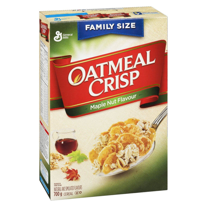 Oatmeal Crisp Maple Nut Flavour Cereal, 700g Box