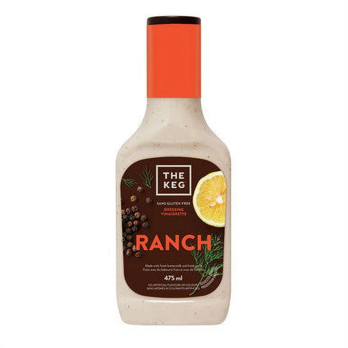 The Keg Steakhouse Ranch Salad Dressing, 475ml/16oz Bottle - CanadaGrocery