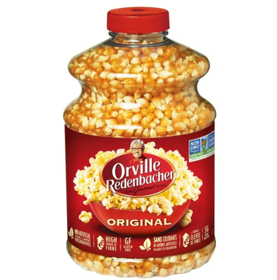 Orville Redenbacher Original Kernel Popcorn, Non-GMO, 850g